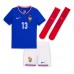 Camiseta Francia Kante #13 Primera Equipación para niños Eurocopa 2024 manga corta (+ pantalones cortos)